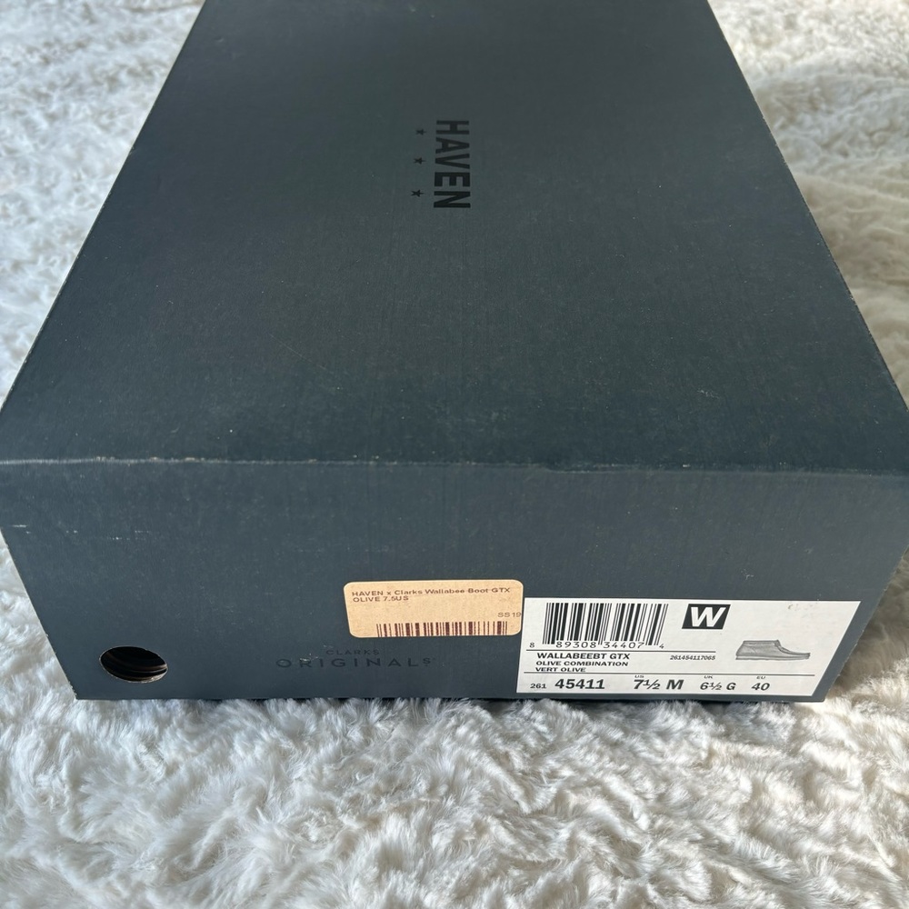 HOST PICK!!⚠️HAVEN x CLARKS ORIGINALS GORE-TEX BALLISTIC WALLABEE BOOTS M 7.5 W9 - Picture 5 of 12